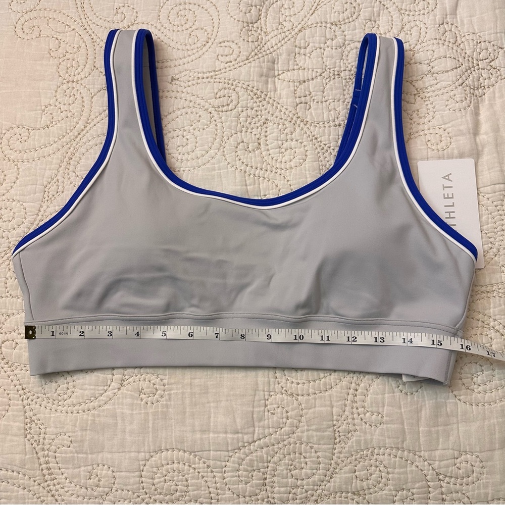 NWT Athleta Breathe Longline Sports Bra - Picture 3 of 6